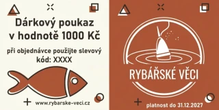Dárkový poukaz v hodnotě 1000,-Kč