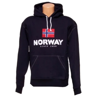 TMAVĚMODRÁ MIKINA S KAPUCÍ 3XL