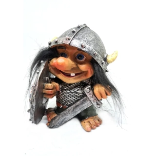 TROLL S HELMOU A ŠŤÍTEM B