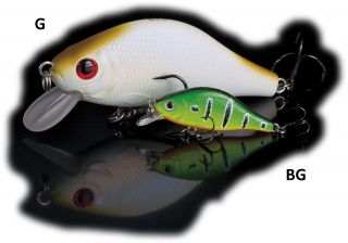 Doiyo wobler Yuragu Hiratai 52, 5,2 cm, 4,2 g, vzor BG