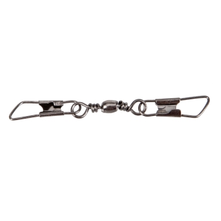 MS Range obratlík s dvěma karabinkami Double Swivel 12, 10 ks